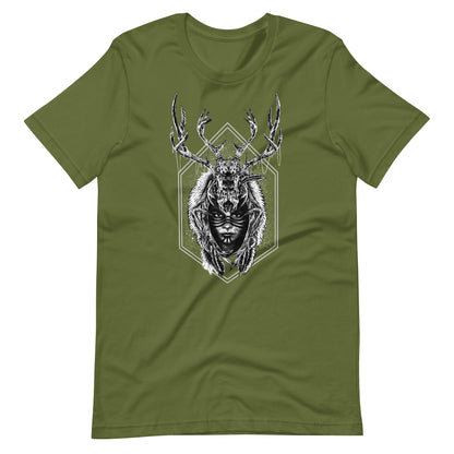 The Ruler - Men's t-shirt - Olive Front