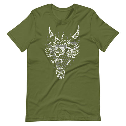 Violent - Men's t-shirt - Olive Front