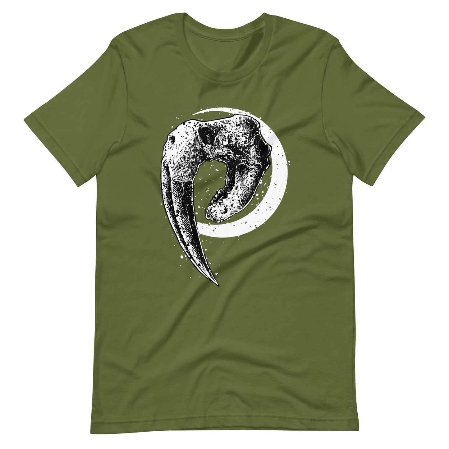 Walrus - Men's t-shirt - Olive Front