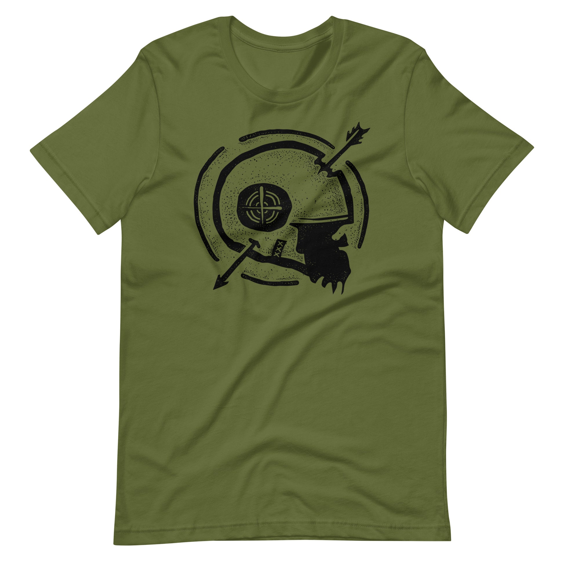 Dead Arrow Black - Men's t-shirt - Olive Front