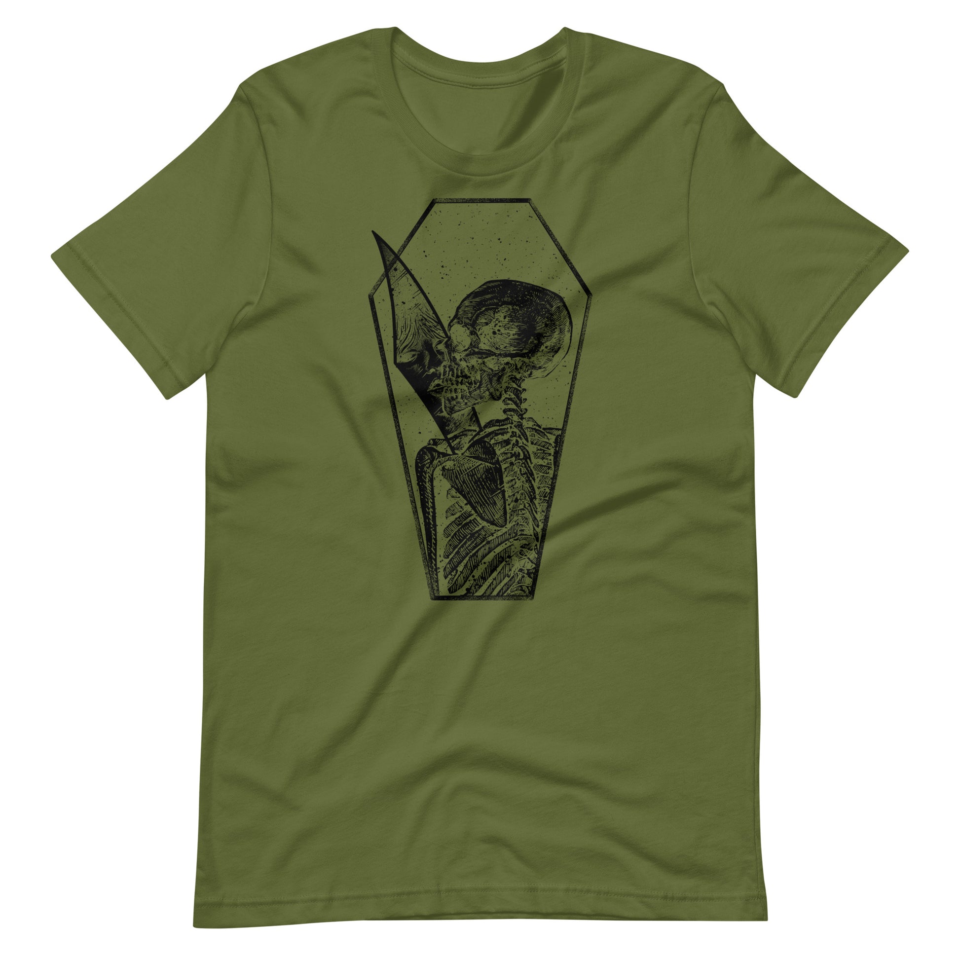 Shadow of Memories Black - Men's t-shirt - Olive Front