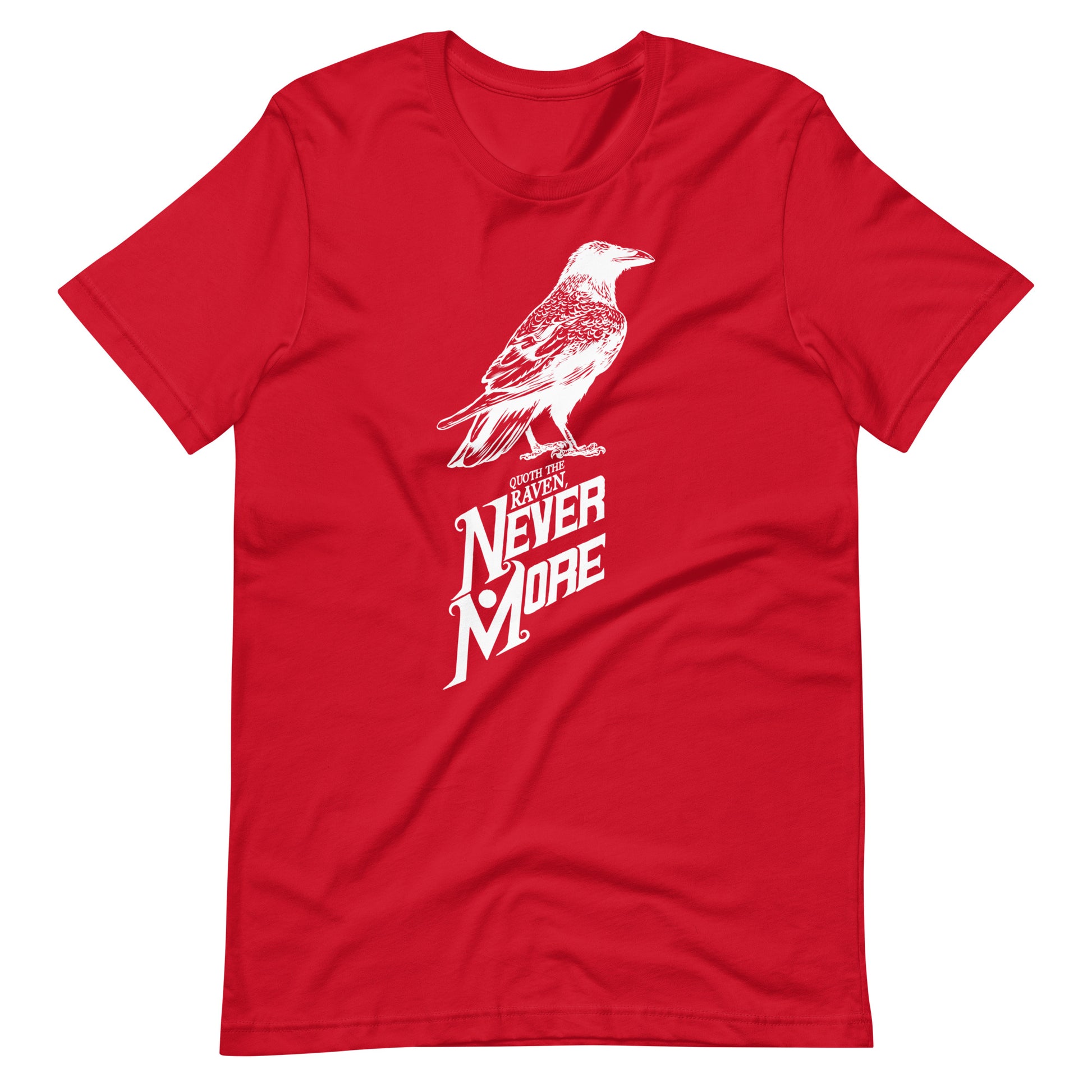 Quoth the Raven Nevermore - Men's t-shirt - Red Front