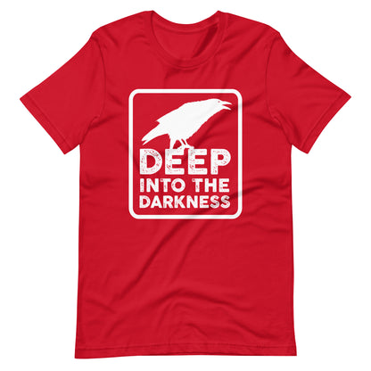 Raven Deep Into the Darkness - Men's t-shirt - Red Front