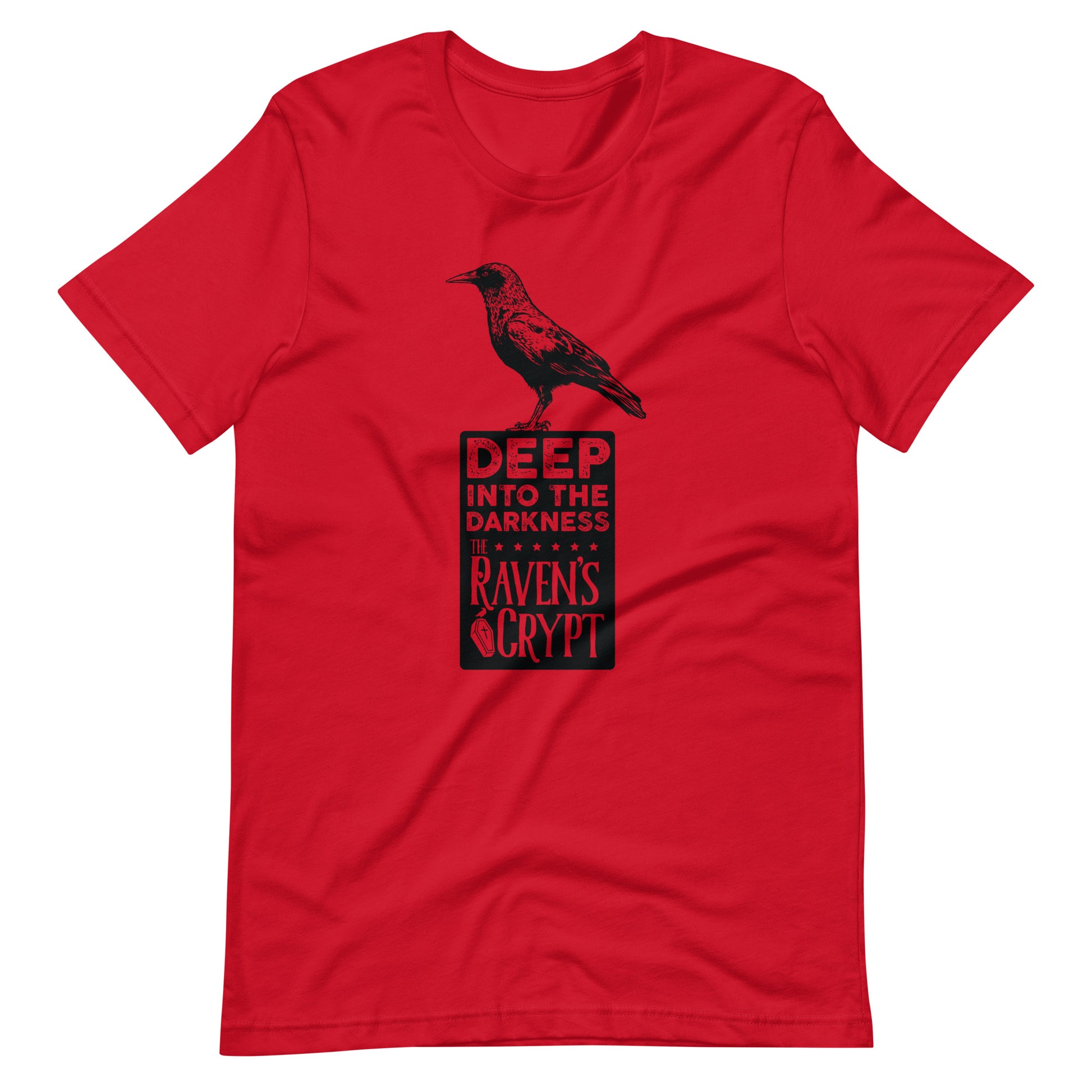 Deep Into the Darkness Crypt 2 - Men's t-shirt - Red Front