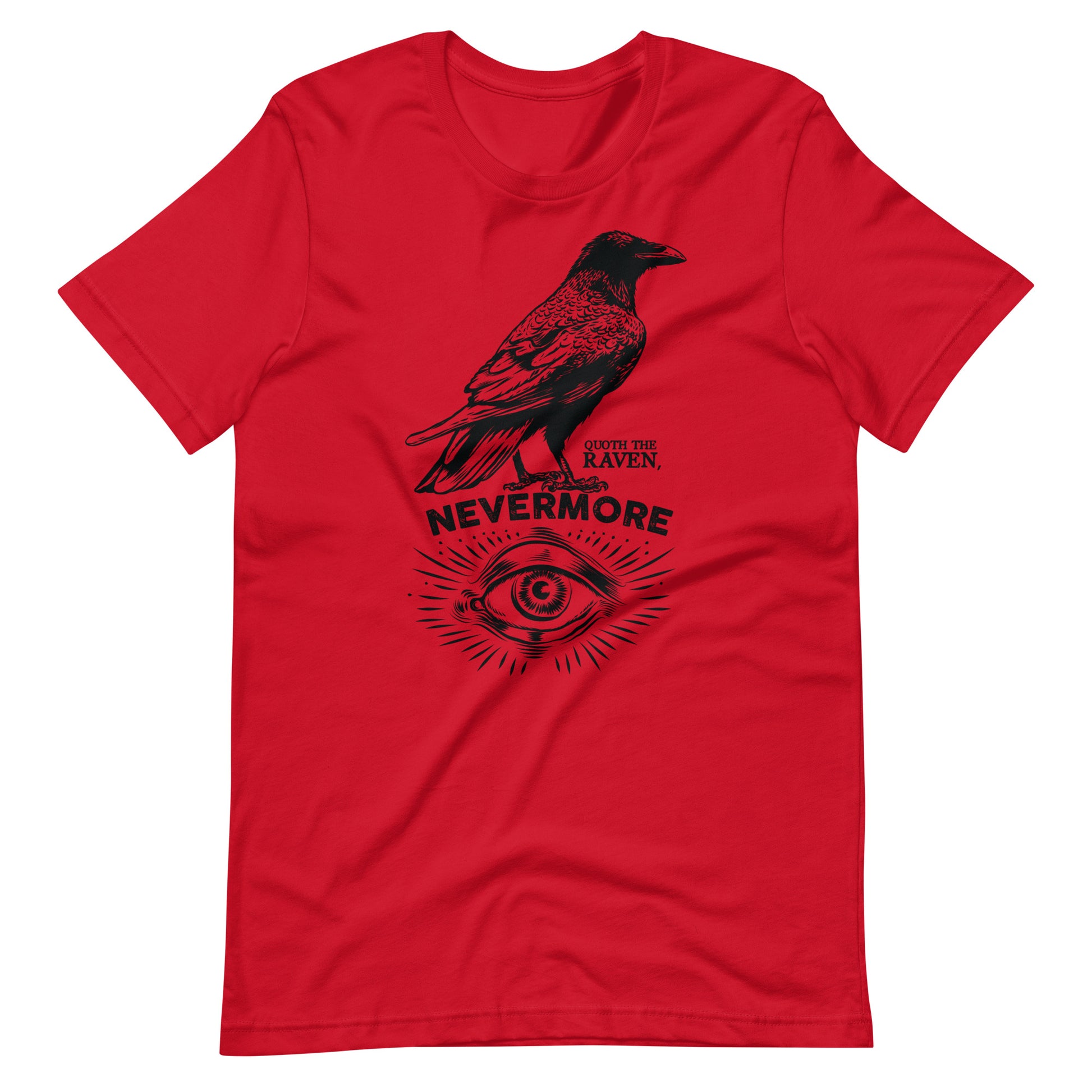 Quoth the Raven Nevermore - Men's t-shirt - Red Front