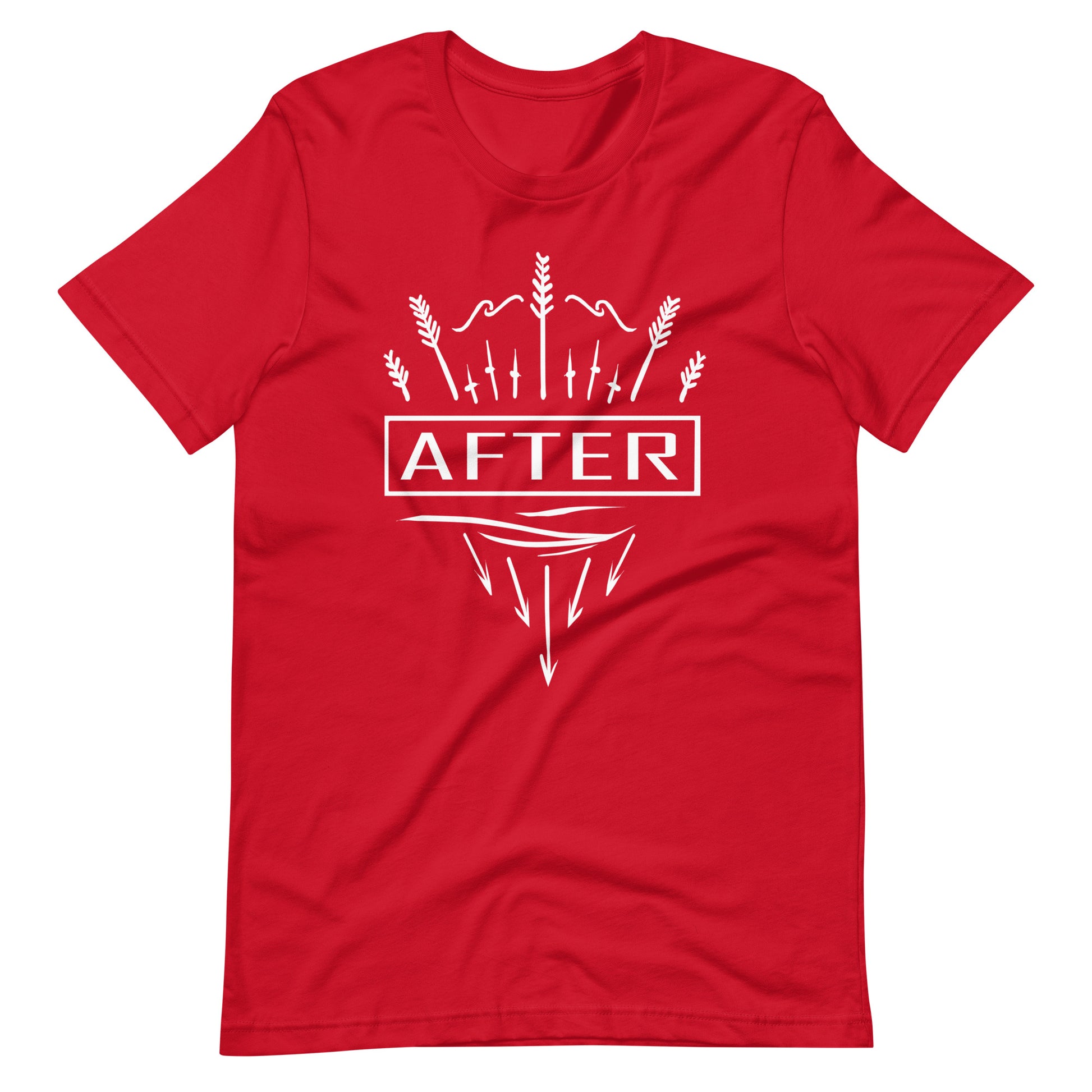 After - Men's t-shirt - Red Front