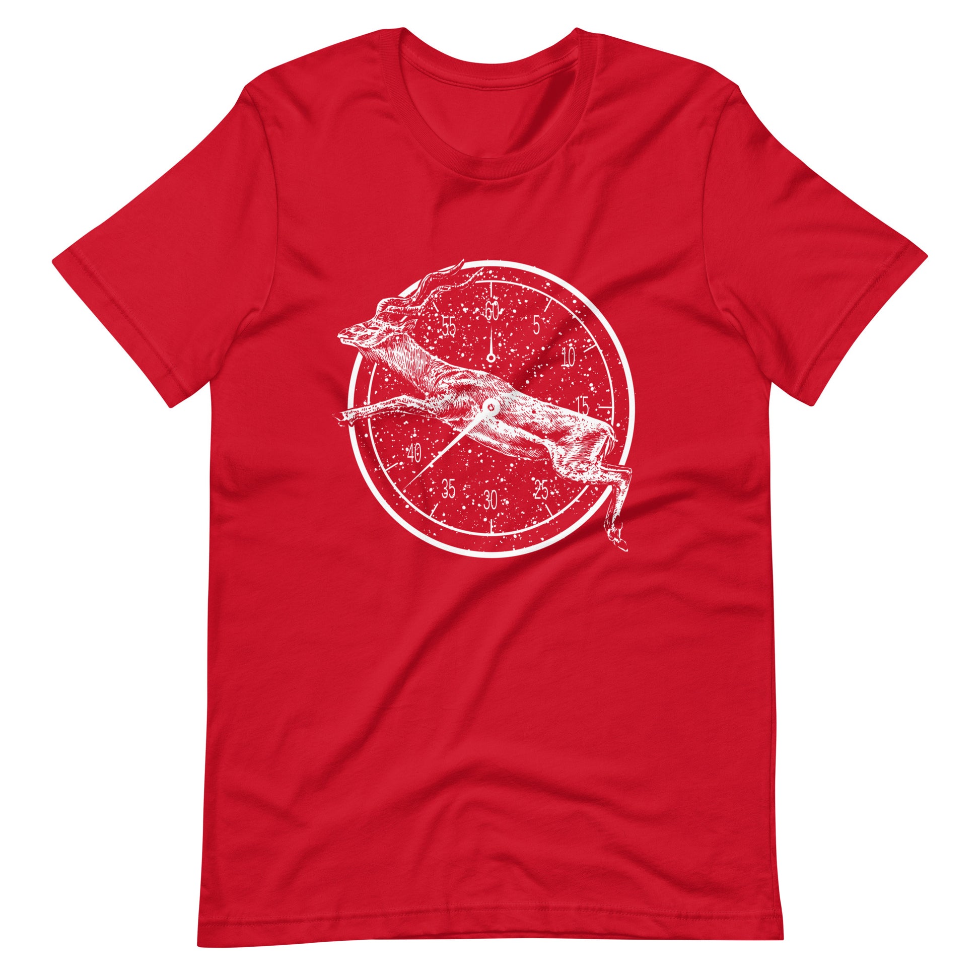 Algoritma - Men's t-shirt - Red Front