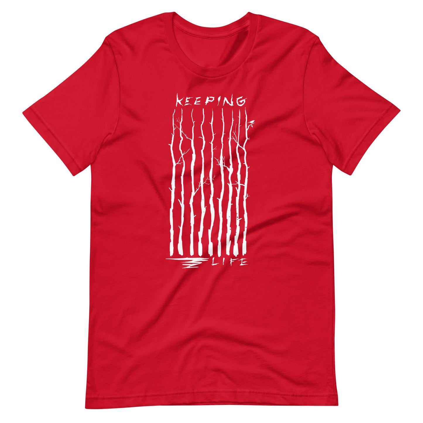Keeping Lift - Men's t-shirt - Red Front