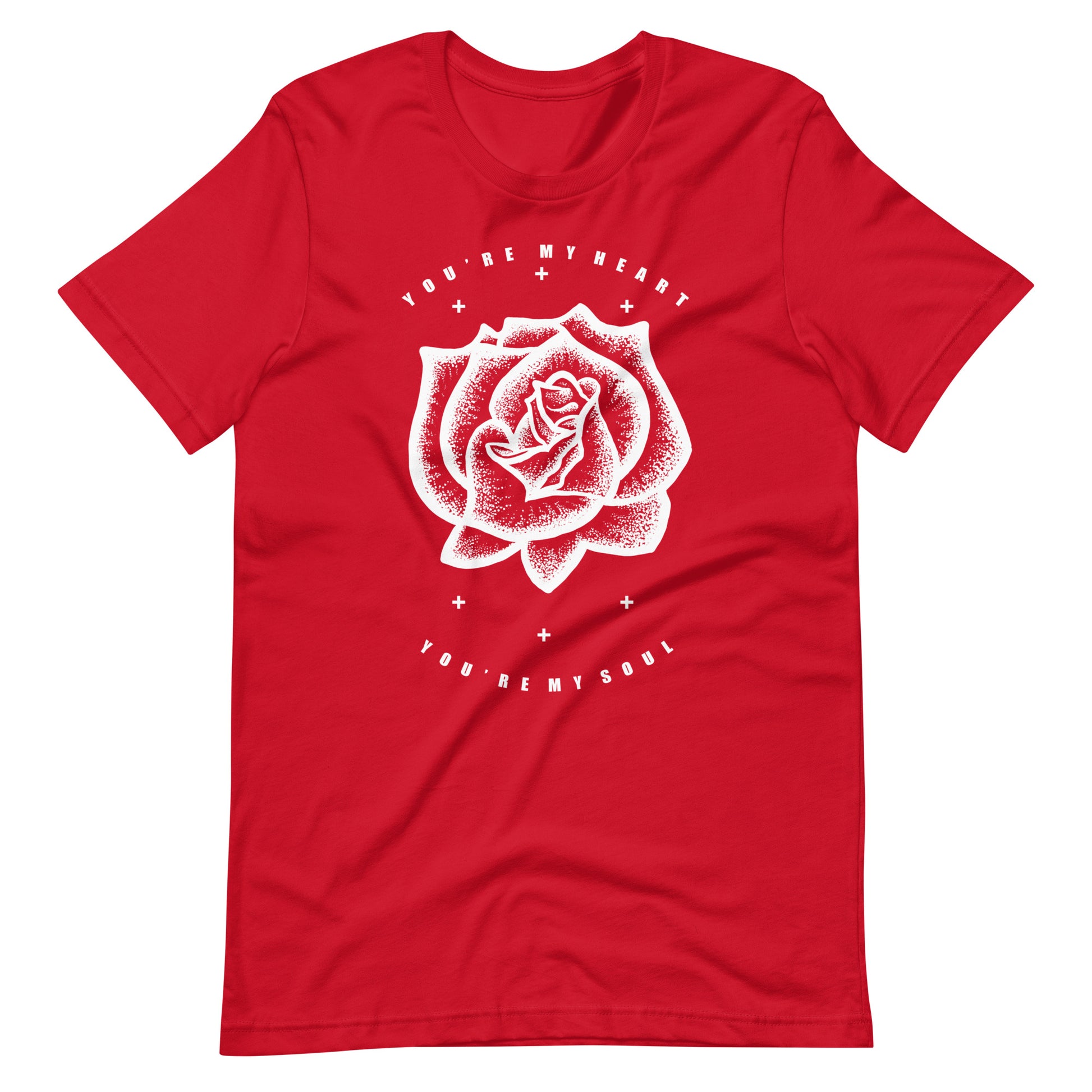 You're My Heart You're My Soul Rose - Men's t-shirt - Red Front