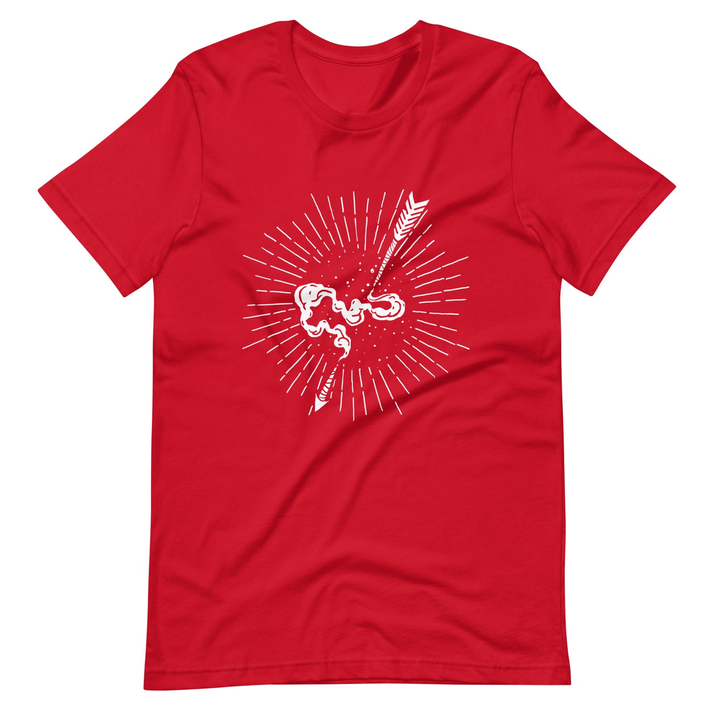 Skull Triangle - Men's t-shirt - Red Front