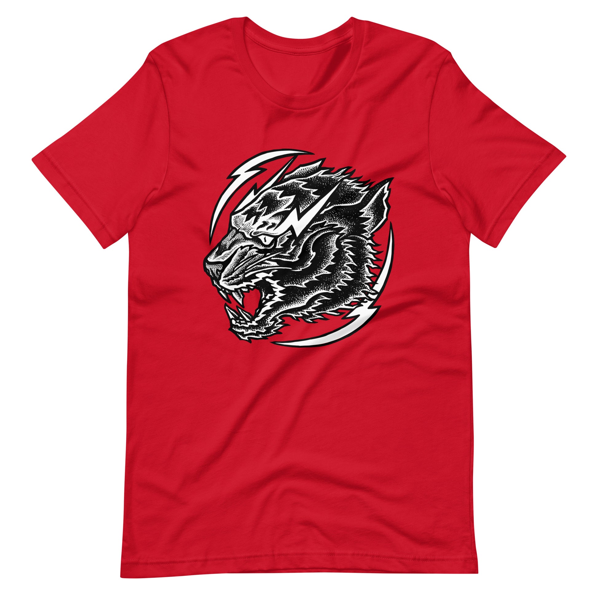 Thunder Tiger - Men's t-shirt - Red Front