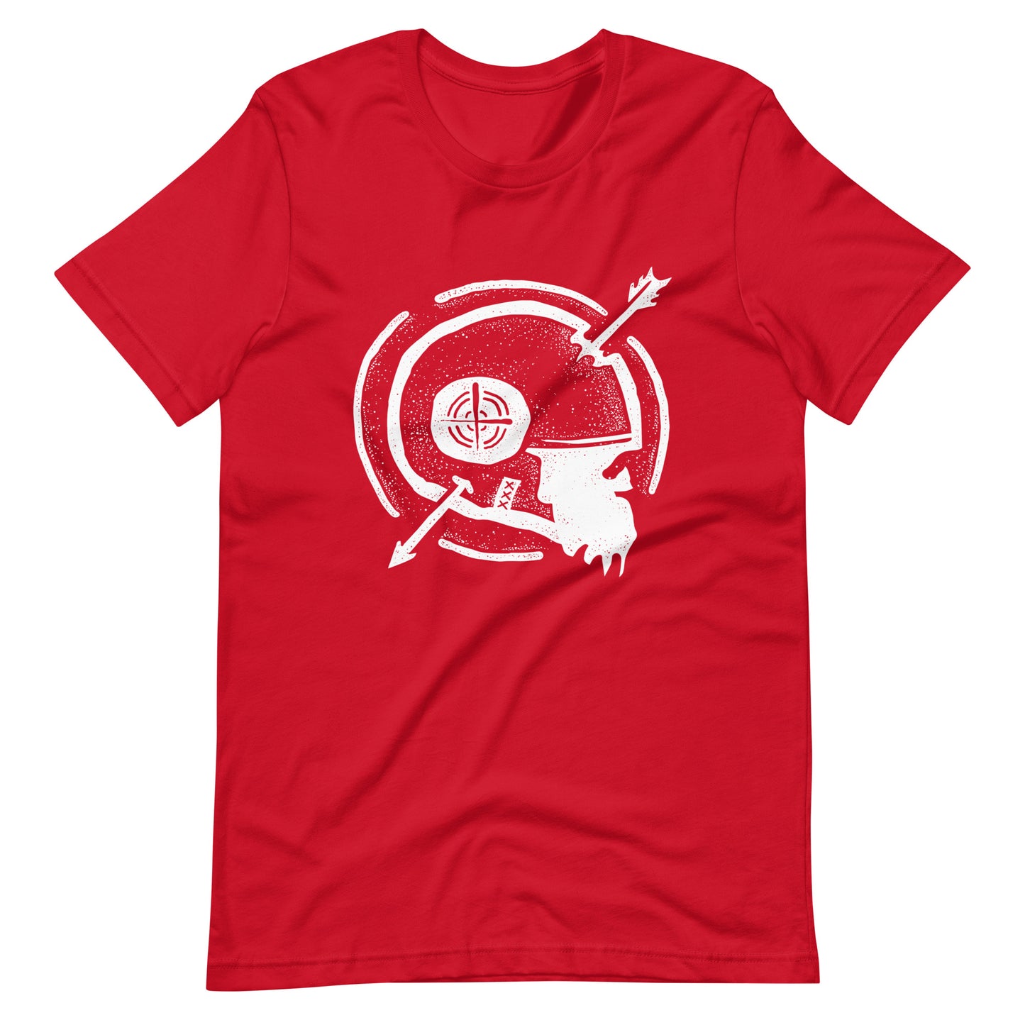 Dead Arrow White - Men's t-shirt - Red Front