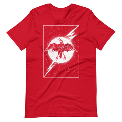 Night Thunder White - Men's t-shirt - Red Front
