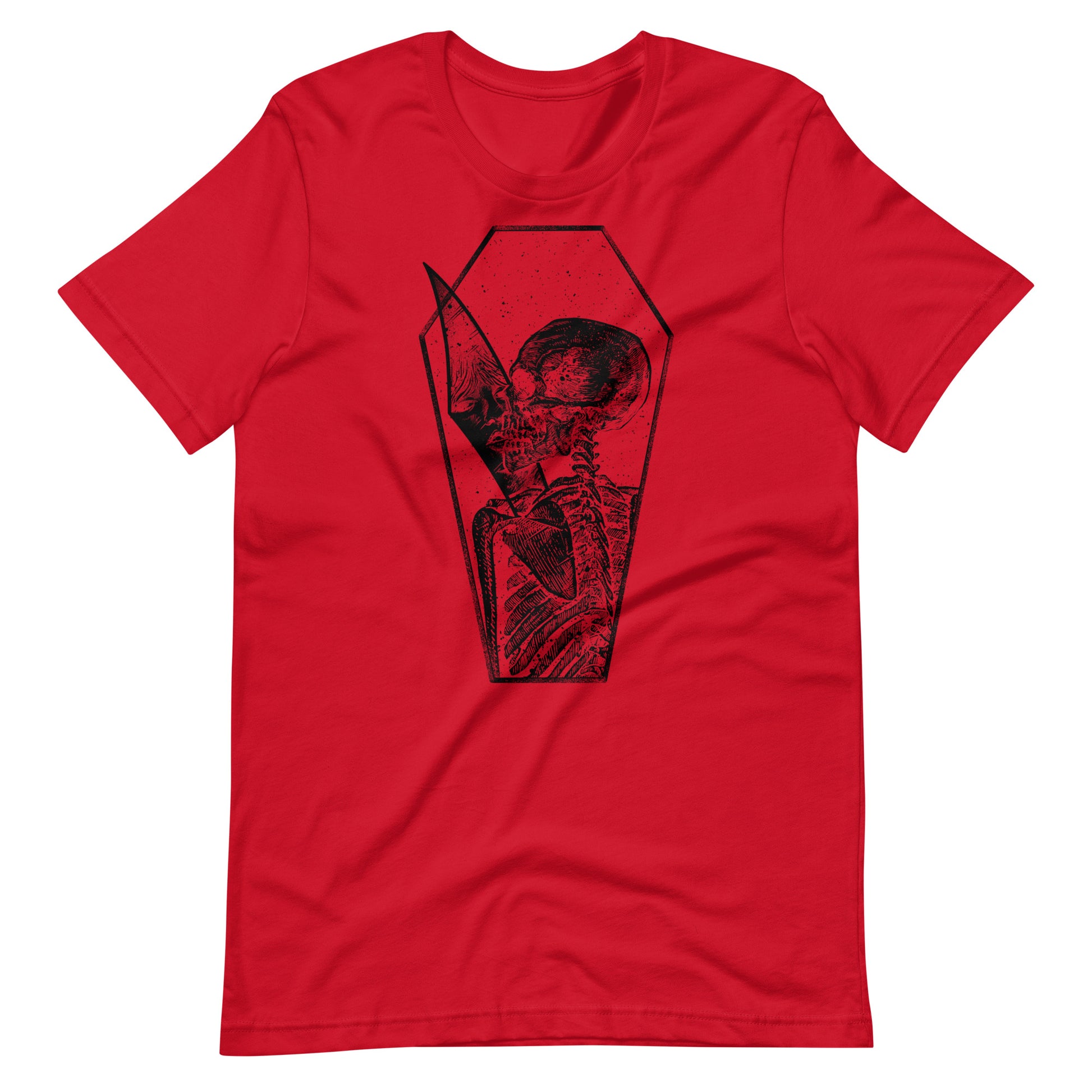 Shadow of Memories Black - Men's t-shirt - Red Front