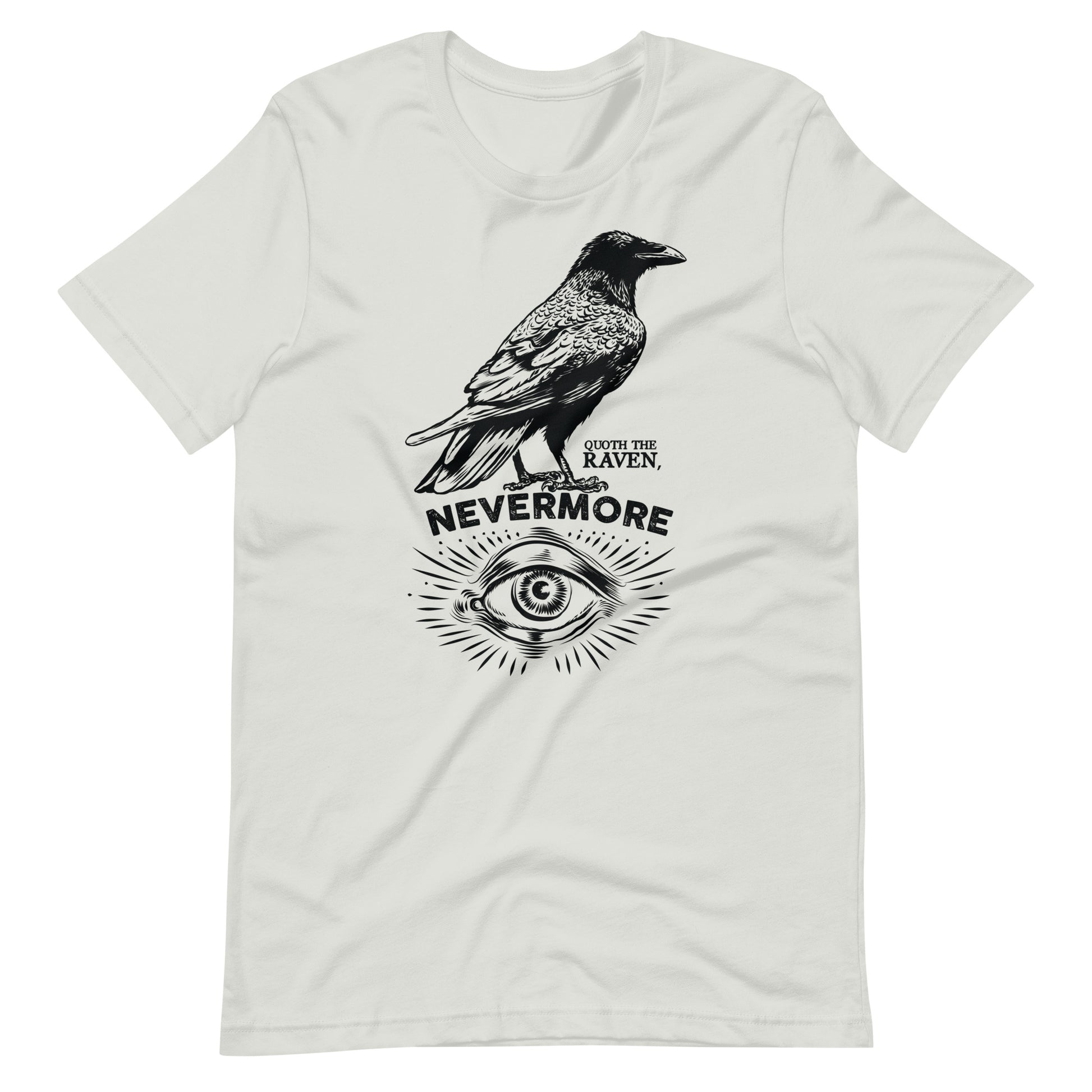 Quoth the Raven Nevermore - Men's t-shirt - Silver Front