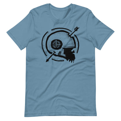 Dead Arrow Black - Men's t-shirt - Steel Blue Front