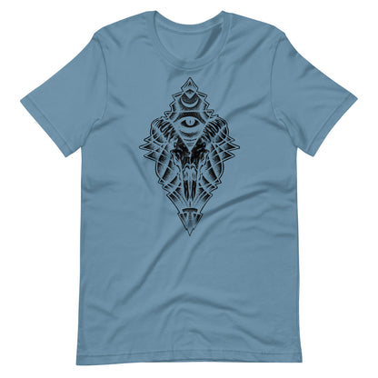 Energy Eye Black - Men's t-shirt - Steel Blue Front