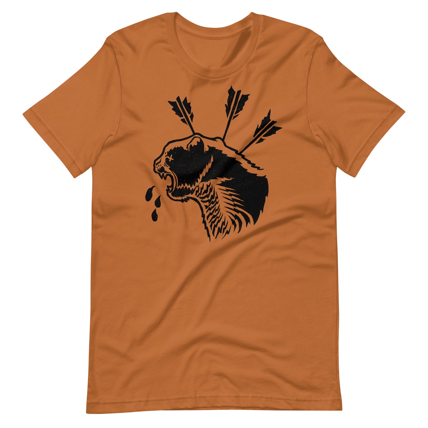 Cat Dead Black - Men's t-shirt - Toast Front