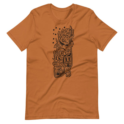 Gun Black - Men's t-shirt - Toast Front