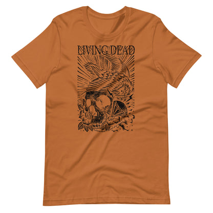 Living Dead Diamond Black - Men's t-shirt - Toast Front