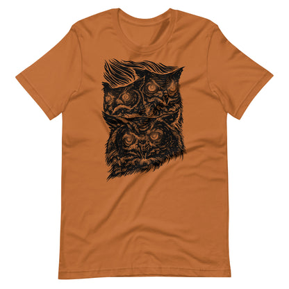 Night Eyes Black - Men's t-shirt - Toast Front