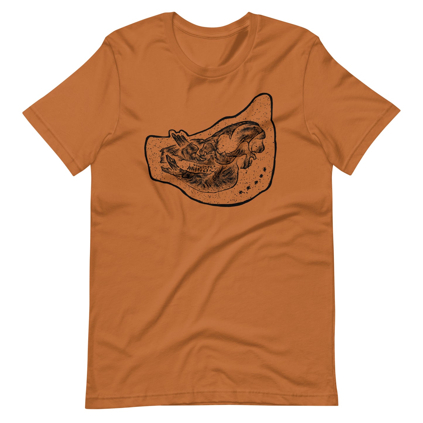 Pig Black - Men's t-shirt - Toast Front