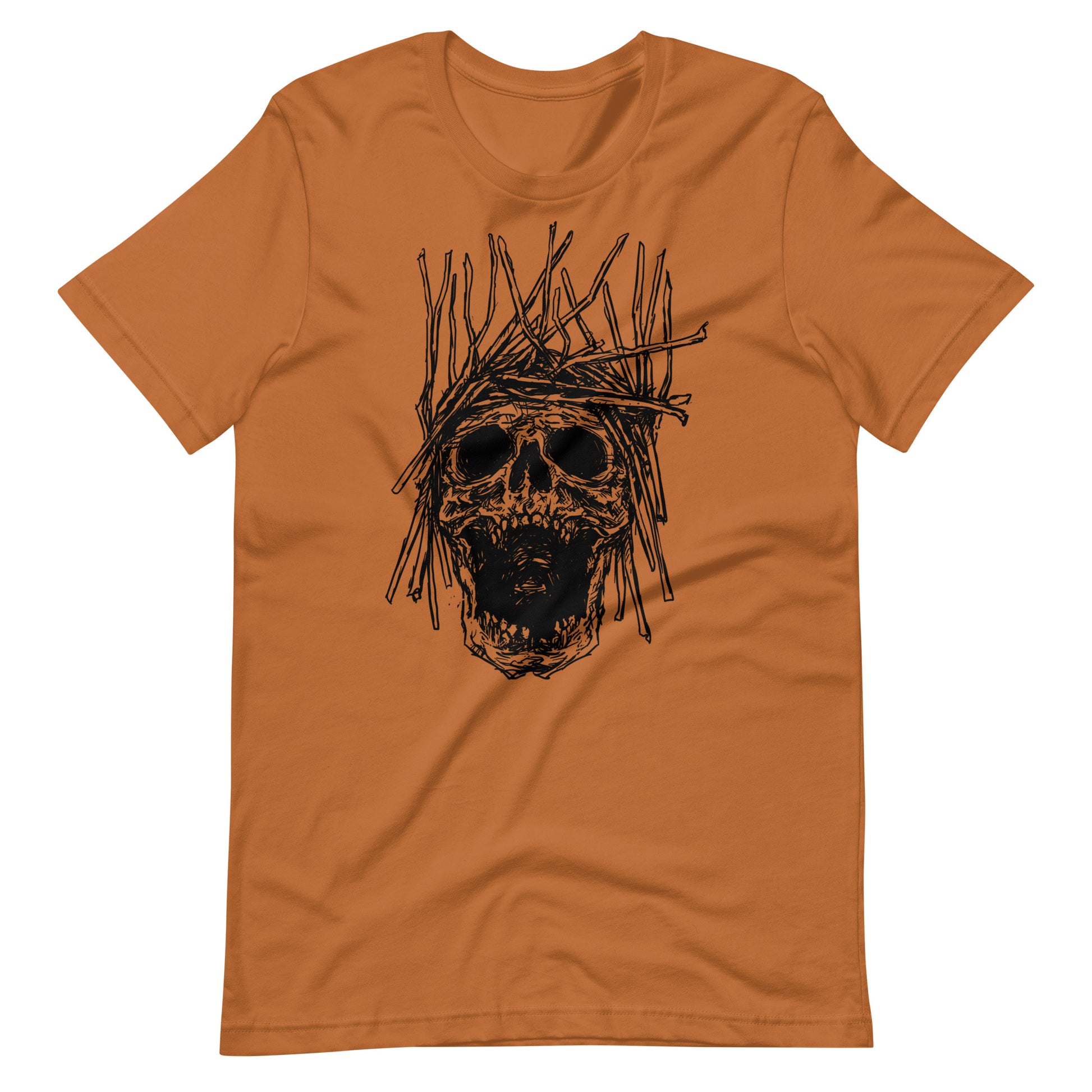 Skull H Black - Men's t-shirt - Toast Front