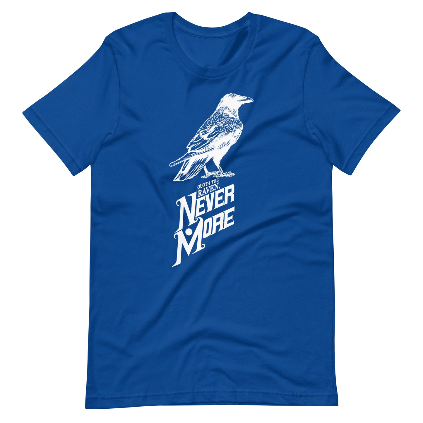Quoth the Raven Nevermore - Men's t-shirt - True Royal Front