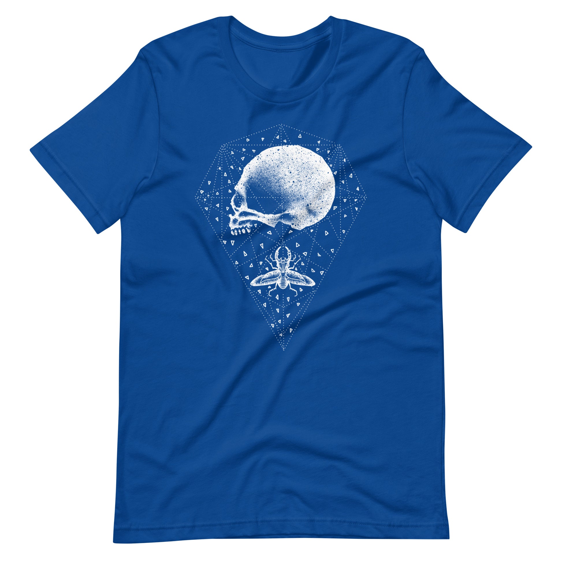 Galaxy Triangle - Men's t-shirt - True Royal Front