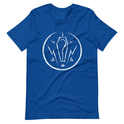 Moon Thunder Death - Men's t-shirt - True Royal Front