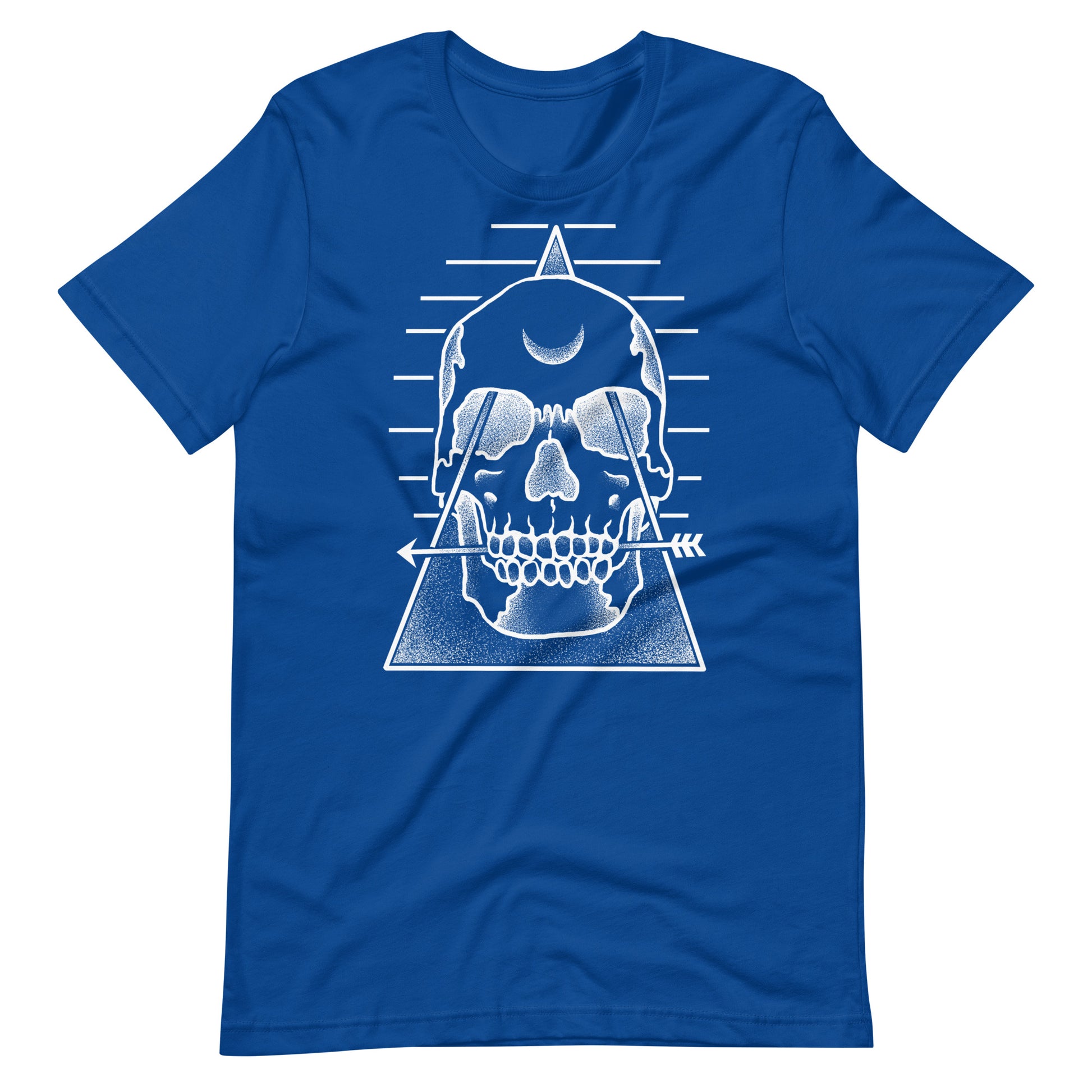 Skull Pyramid - Men's t-shirt - True Royal Front