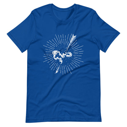 Skull Triangle - Men's t-shirt - True Royal Front