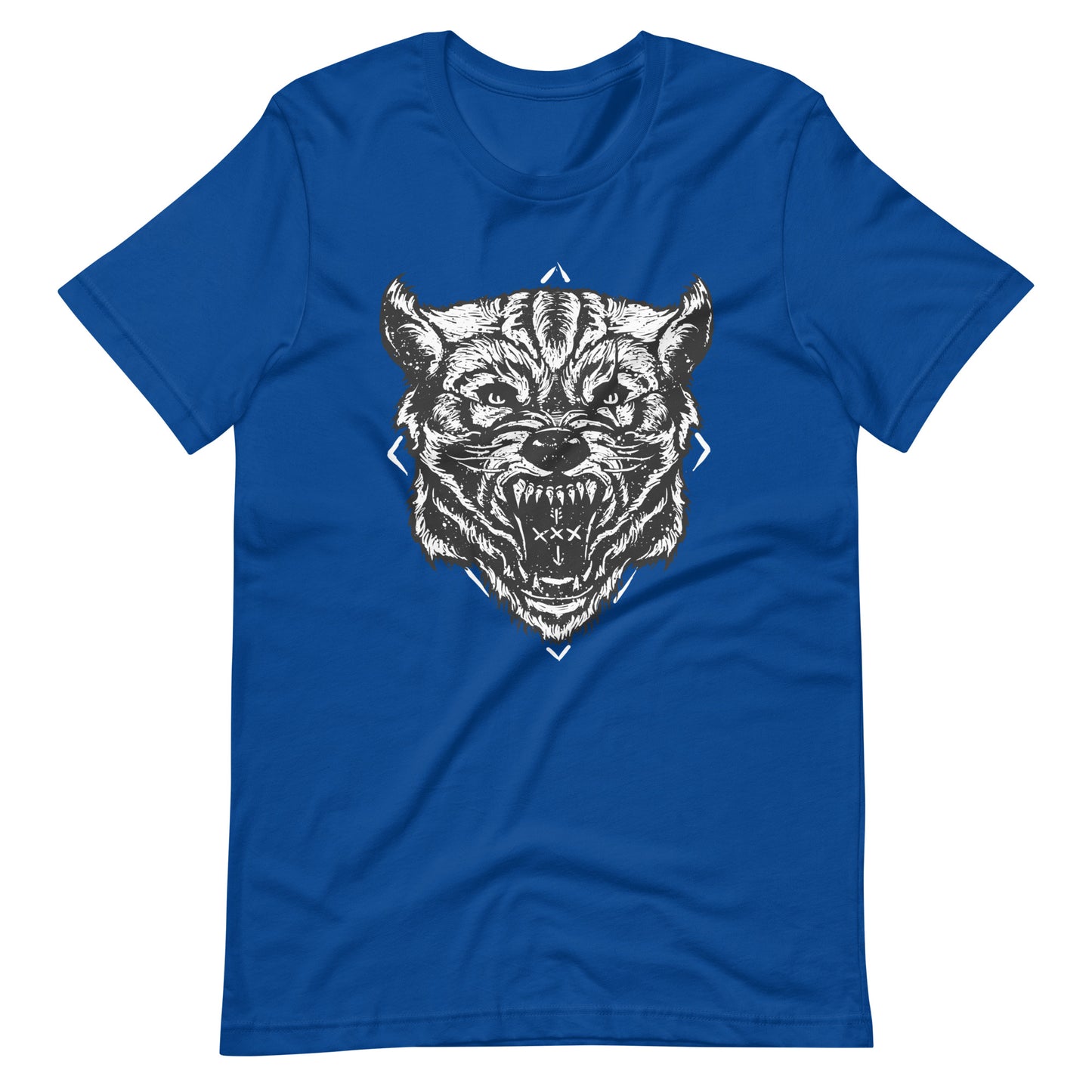 Wolf Head - Men's t-shirt - True Royal Front