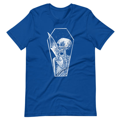 Shadow of Memories White - Men's t-shirt - True Royal Front