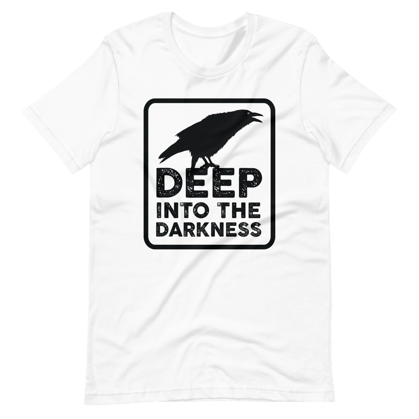 Raven Deep Into the Darkness - Men's t-shirt White Front