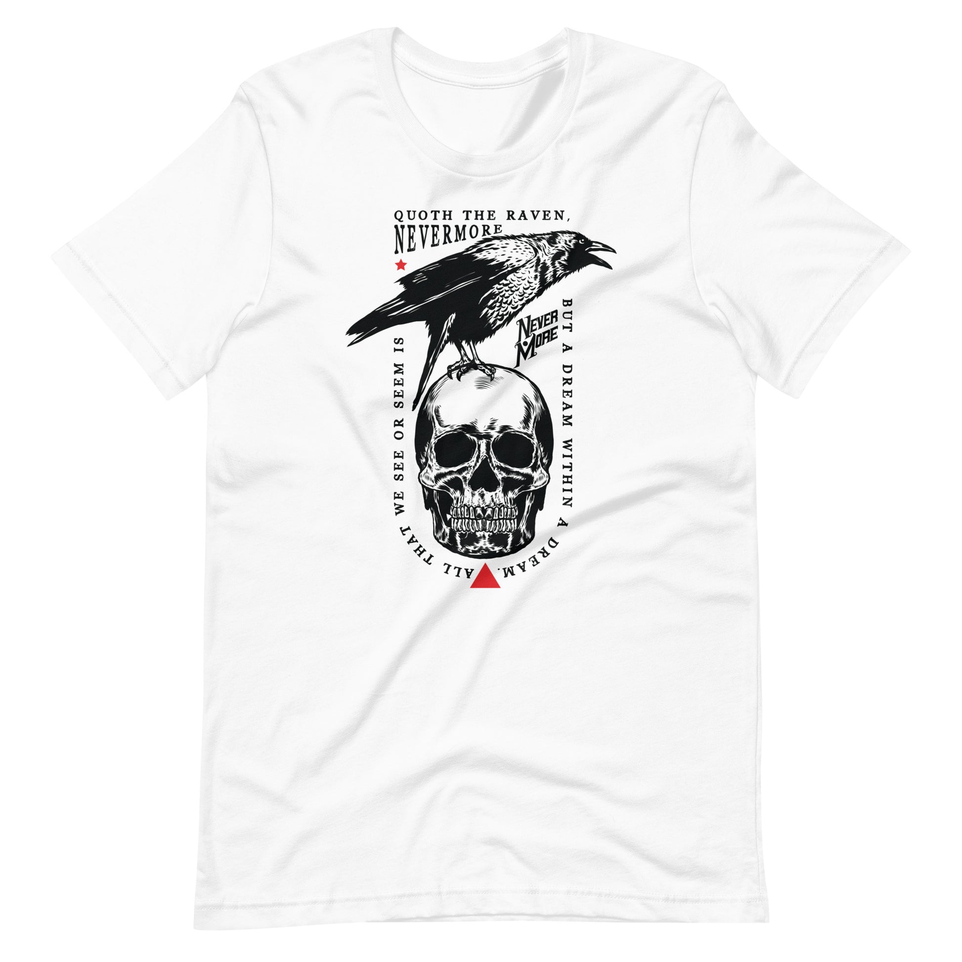 Quoth the Raven - Men's t-shirt - White Front