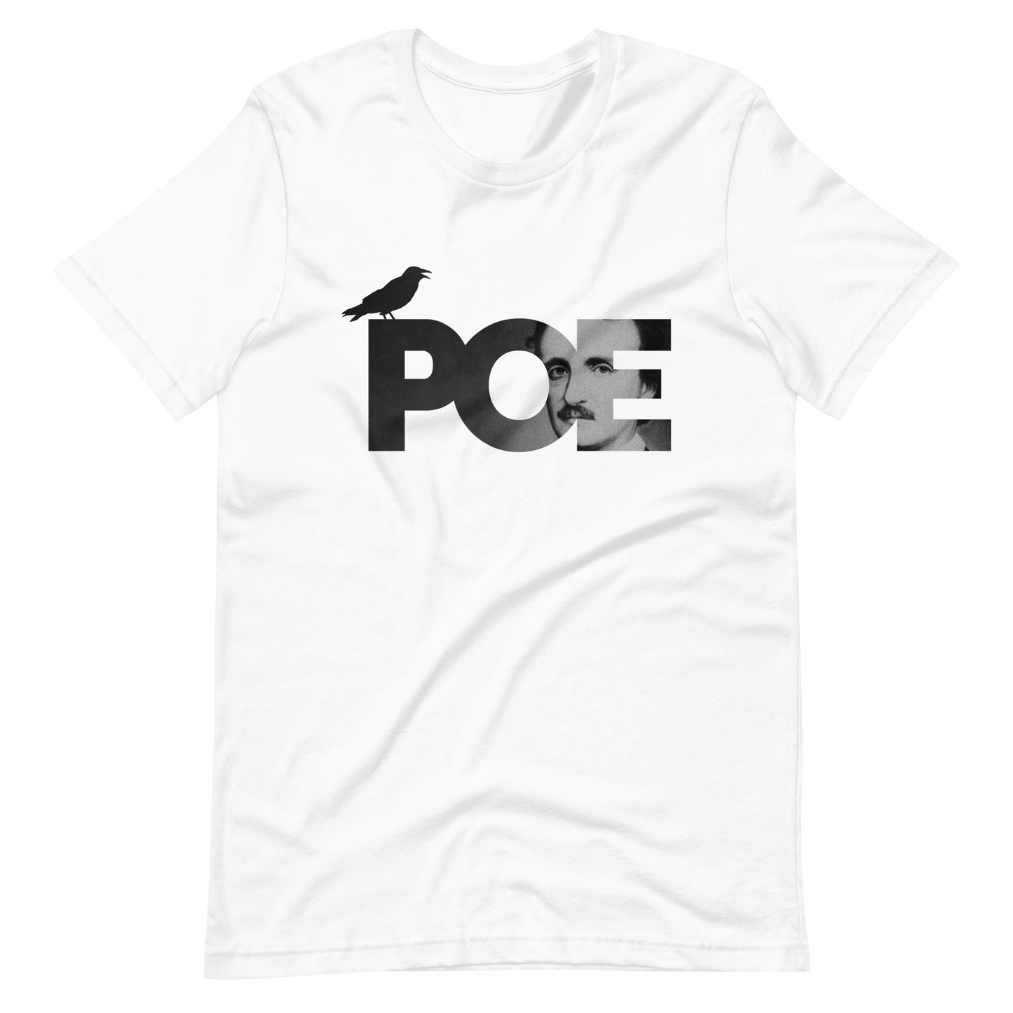 Men's Edgar Allan Poe t-shirt - White Front