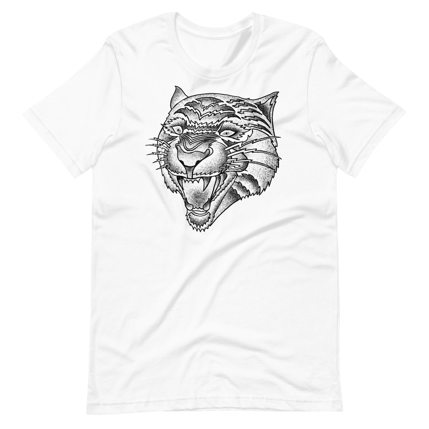 Panther Black - Men's t-shirt - White Front