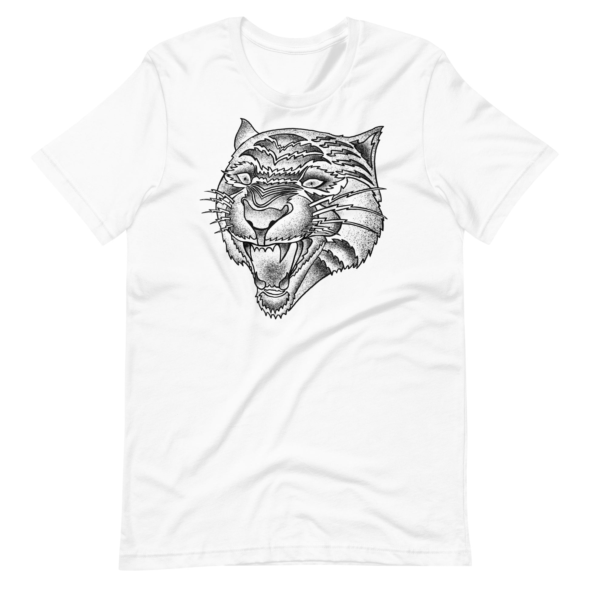 Panther Black - Men's t-shirt - White Front