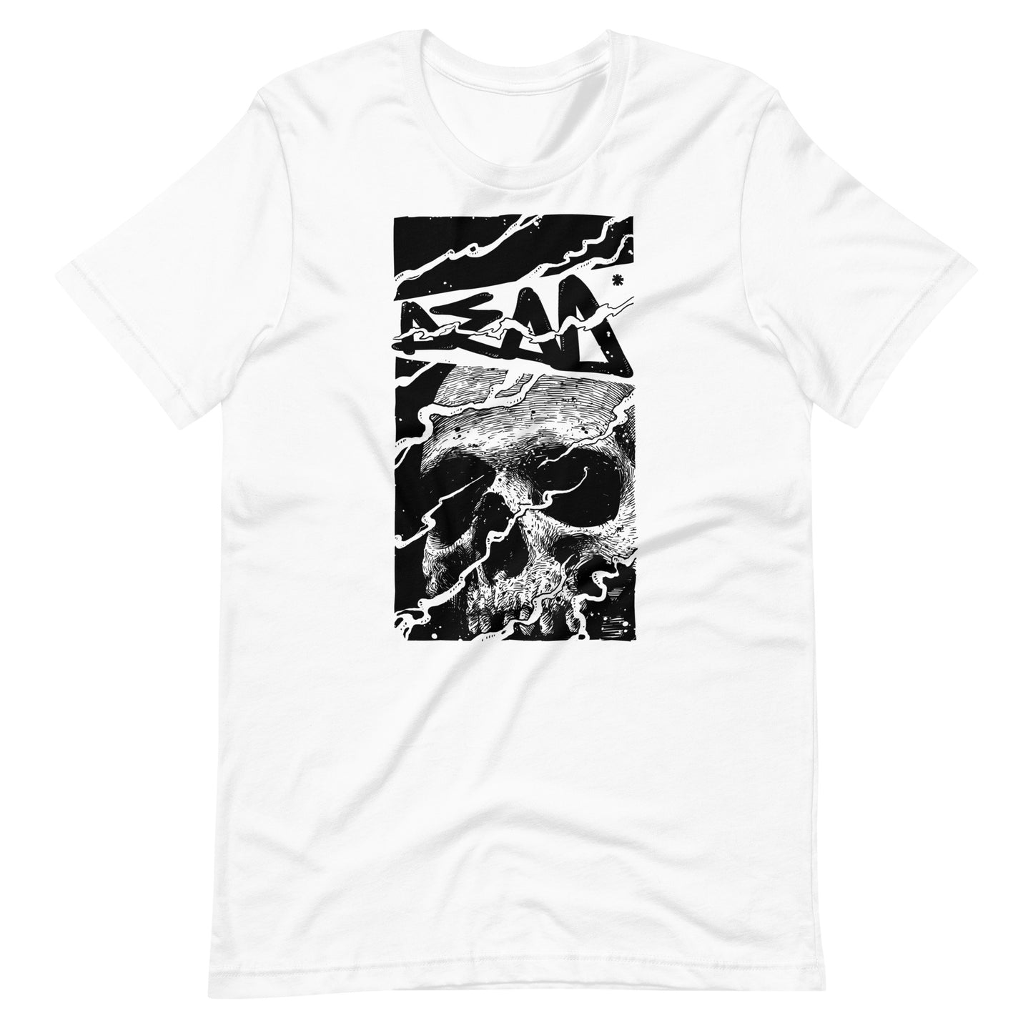 Skull Dead Black - Men's t-shirt - White Front