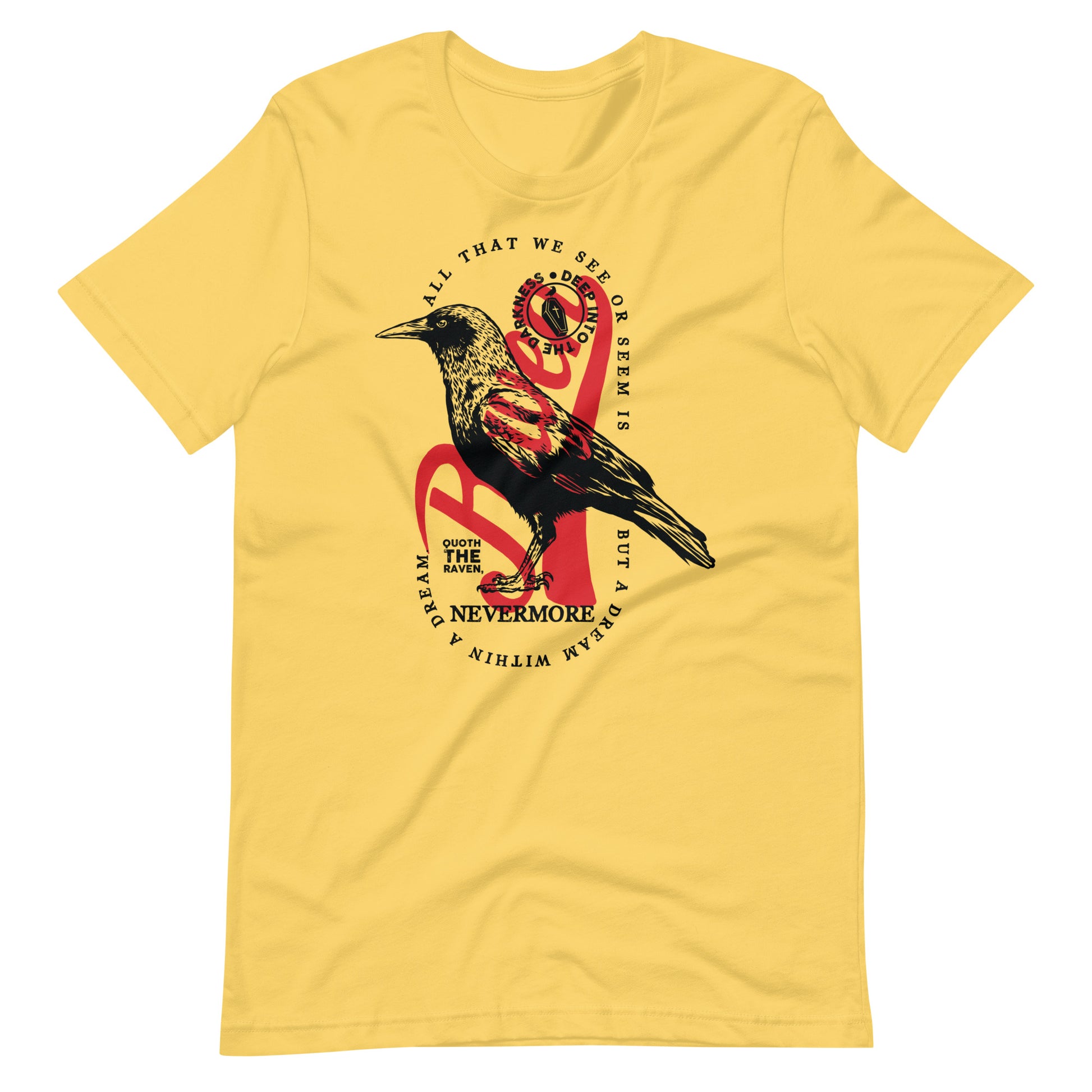 A Dream Within a Dream - Men's t-shirt Yellow Front