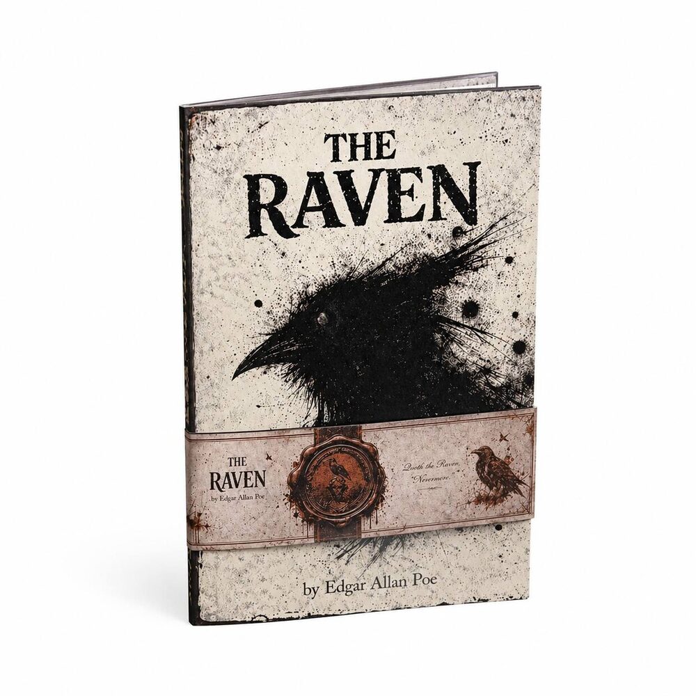 Edgar Allan Poe’s “The Raven” — Illustrated Zine