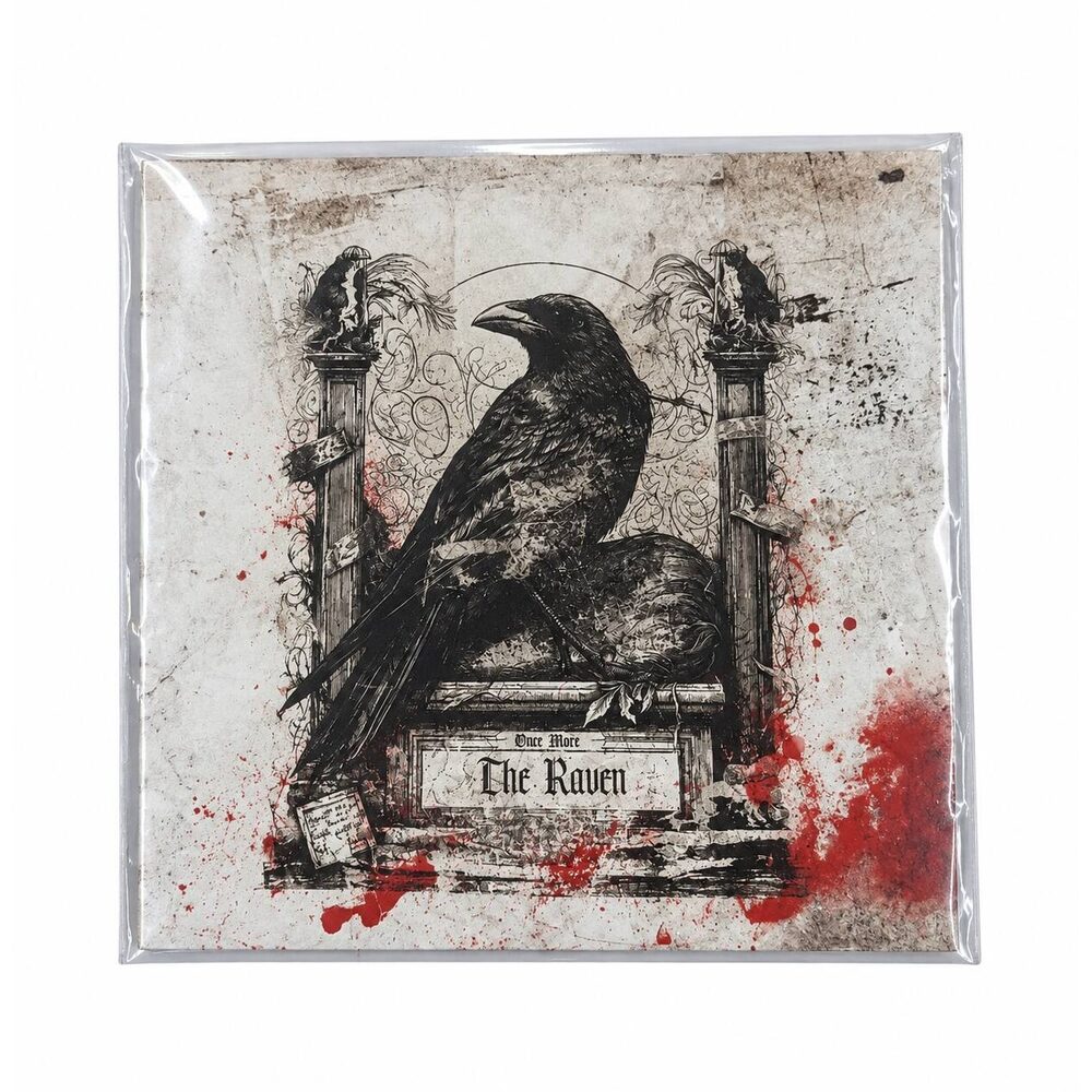 Edgar Allan Poe’s “The Raven” — Blood-Red 7" Single